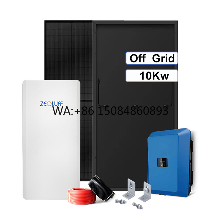 Off Grid Solar Kit - China 5kW Windturbinen-Kits 48V-220V System 20