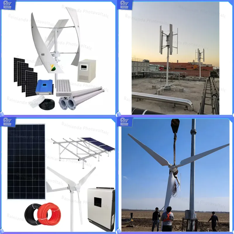 Off Grid Solar Kit - 3KW 5KW 10KW Hybrid Wind-Solar-Energiesystem-Kit MPPT-Controller