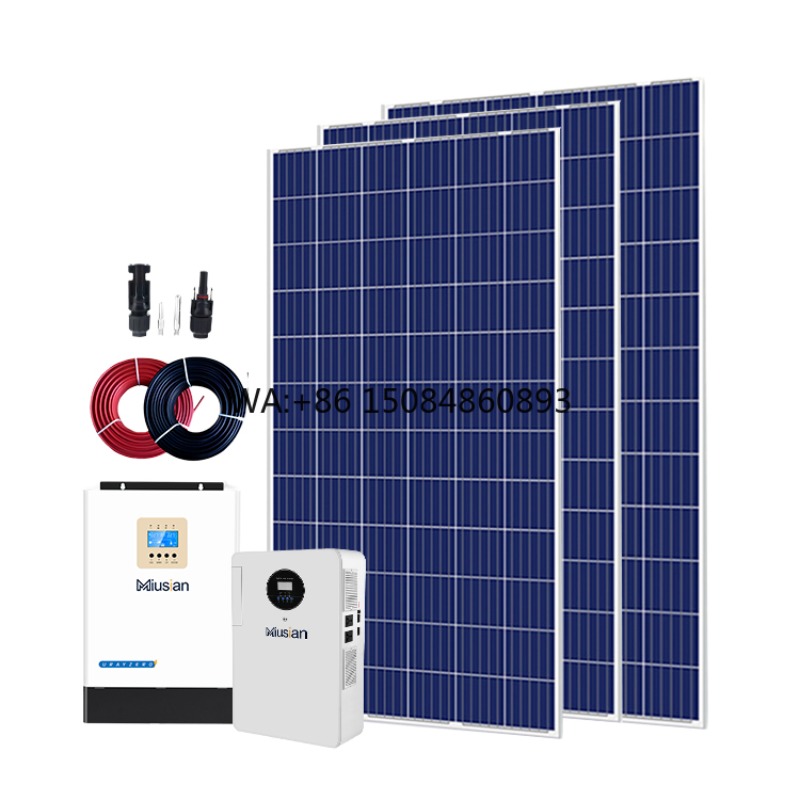 Off Grid Solar Kit - Komplettes Off-Grid-Solarsystem, 5KW 10KW 15KW Vollständiges
