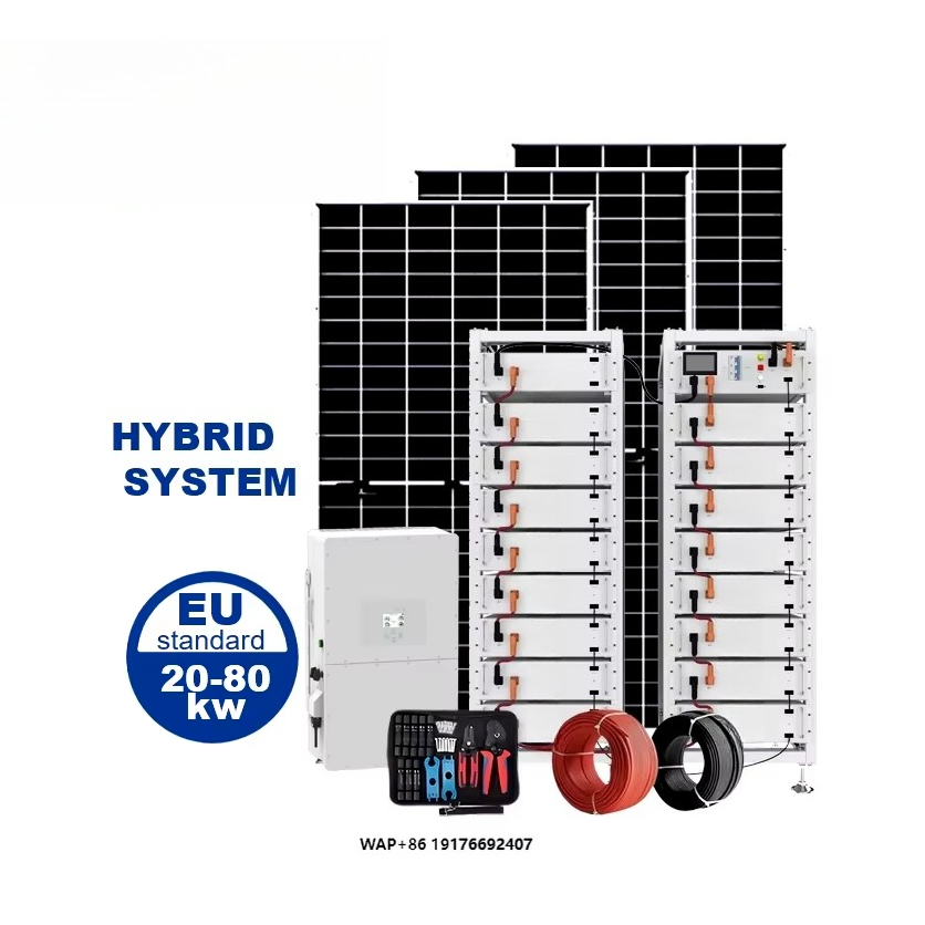 Deye 20kWh 30kWh 50kWh 80kW On – Off Grid Solar Kit Bewertung und Preis