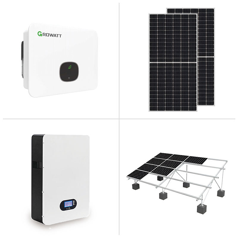 Komplettes 8kW Off-Grid Solar- – Off Grid Solar Kit Bewertung und Preis